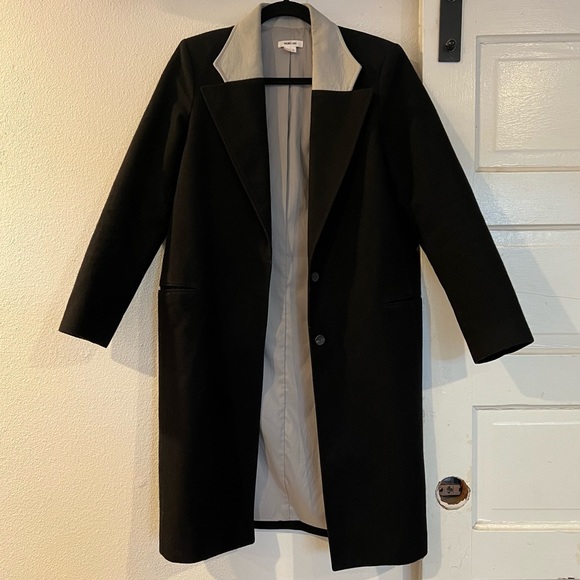 Helmut Lang long wool coat GUC - Picture 2 of 8
